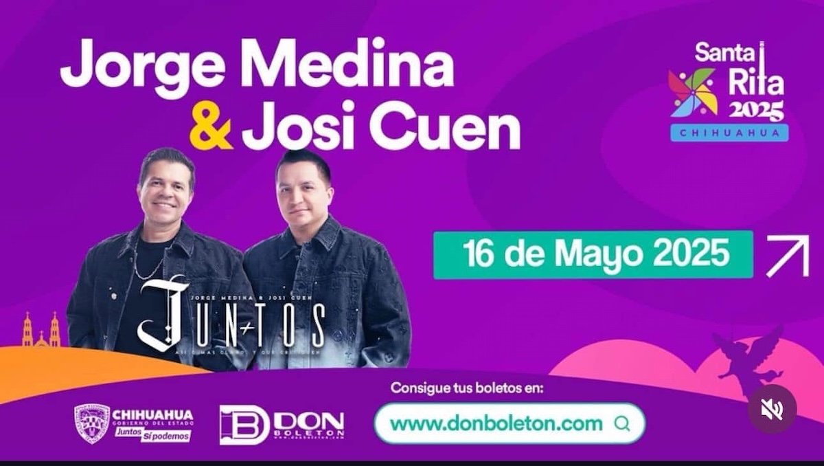 Boletos Josi Cuen Y Jorge Medina En Chihuahua Precios Don Boleton