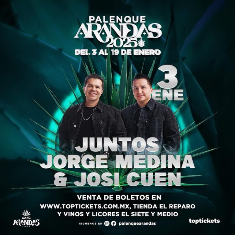 Boletos Josi Cuen Y Jorge Medina En Arandas Precios Toptickets