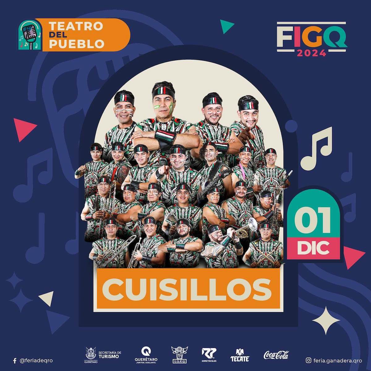 Banda Cuisillos En La Feria De Quer Taro Fecha Horario Boletos Y Precio Conciertosmx