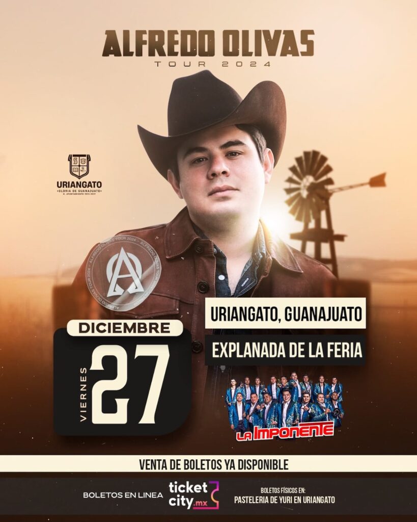 foto para nota de Alfredo Olivas en Uriangato y la venta TicketCity 