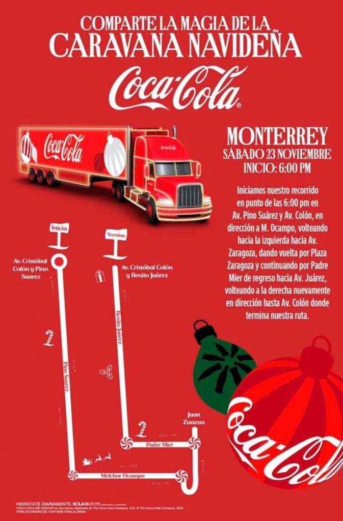 foto para nota de la Caravana Coca-Cola 2024 Monterrey