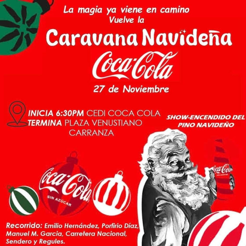 Caravana Coca-Cola 2024 Sabinas Hidalgo, NL