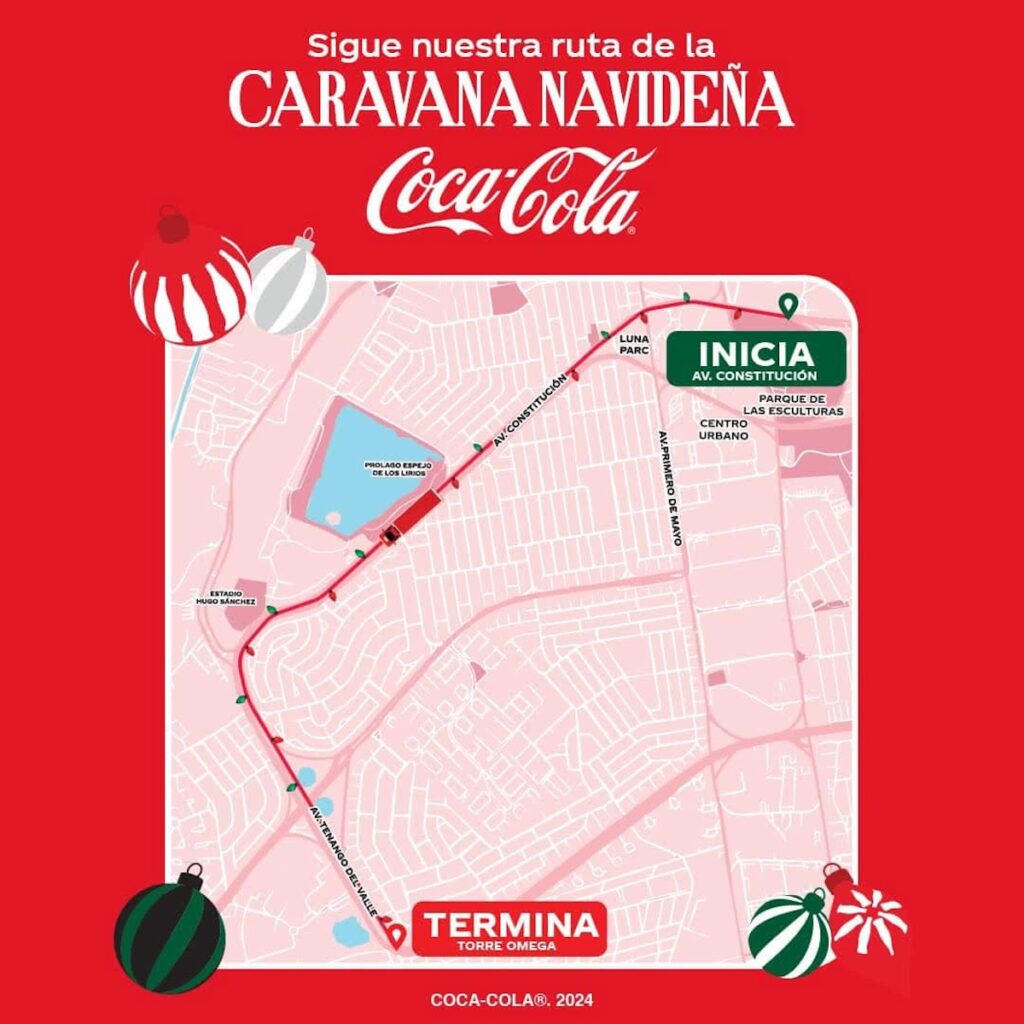 foto para nota de la Caravana Coca-Cola 2024 Cuautitlán Izcalli