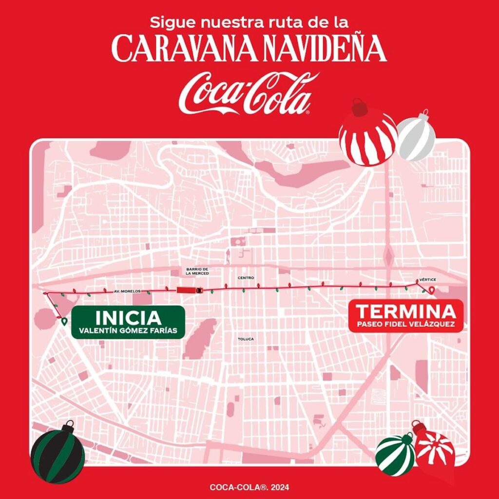 foto para nota de la Caravana Coca-Cola 2024 Toluca