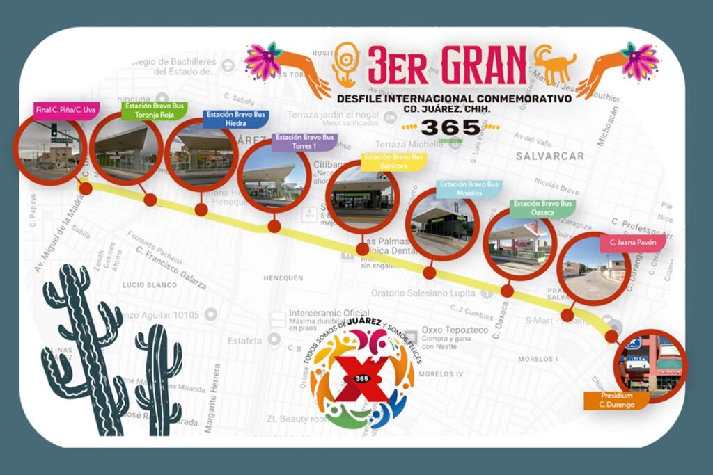 Desfile Aniversario de Ciudad Juárez 2024