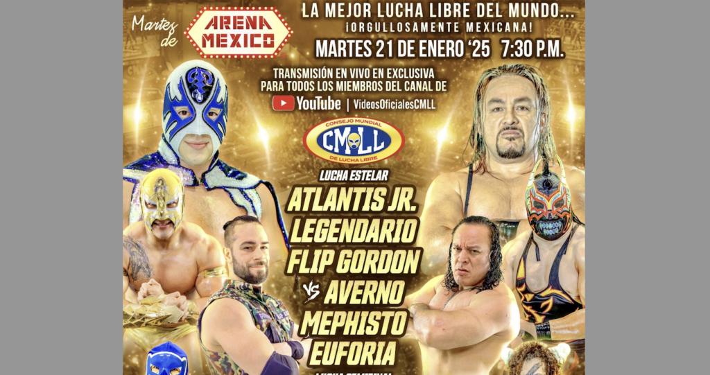 Lucha Libre Today CDMX: Arena México Lineup