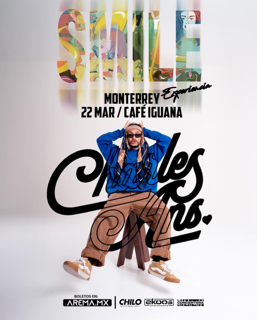 Boletos Charles Ans 2025 Smile: precios CDMX, Edomex y Monterrey