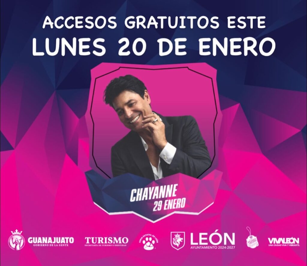 Boletos gratis Chayanne en el Foro Mazda de la Feria de León 2025: cómo conseguirlos