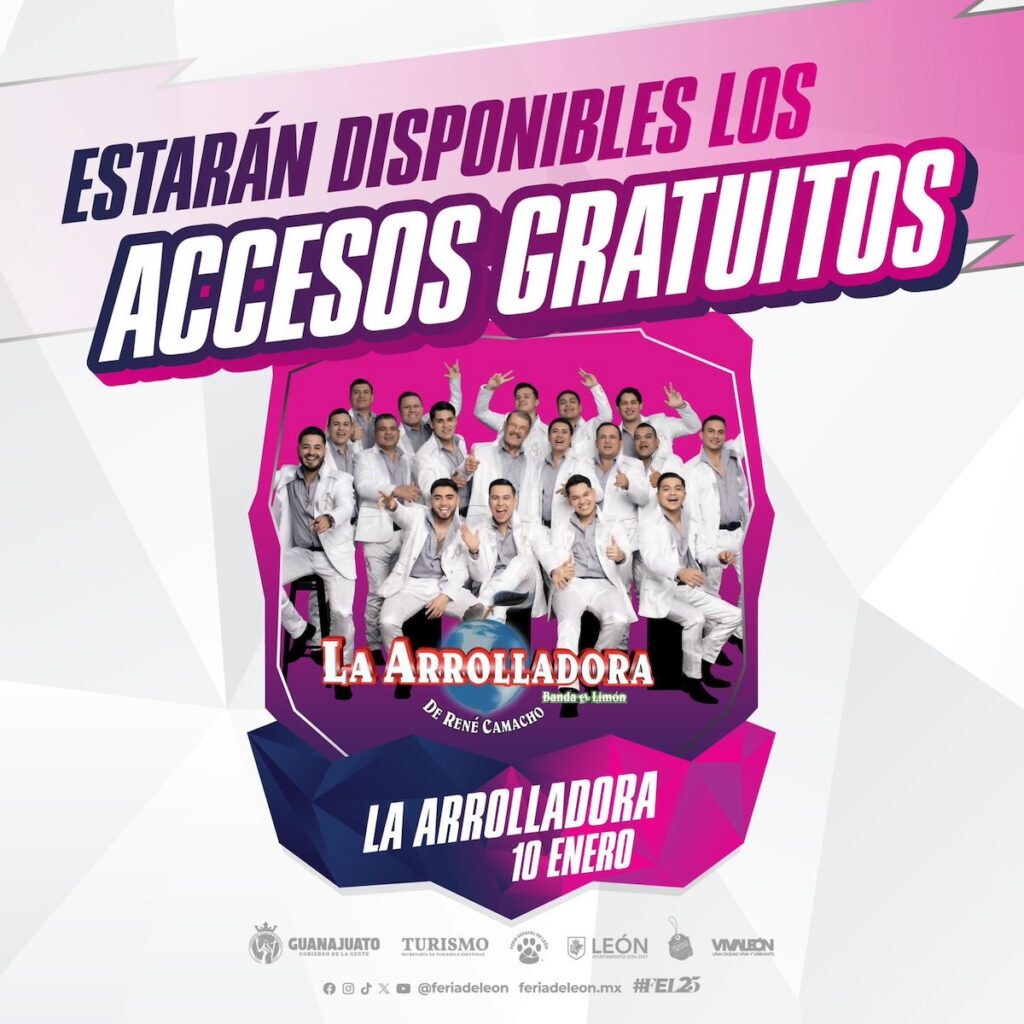 Boletos gratis para La Arrolladora Banda El Limón Foro Mazda: hora y pagina oficial