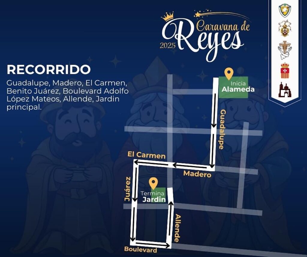 Cabalgata y caravana de Reyes Magos Celaya 2025: horario, ruta y clima