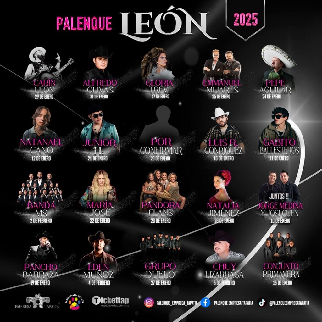 Feria de León 2025: artistas, fechas, boletos, precios, horarios y mapa