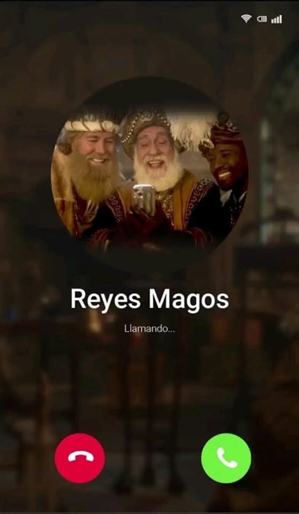 Video llamada con los Reyes Magos personalizada gratis Iberia 2025